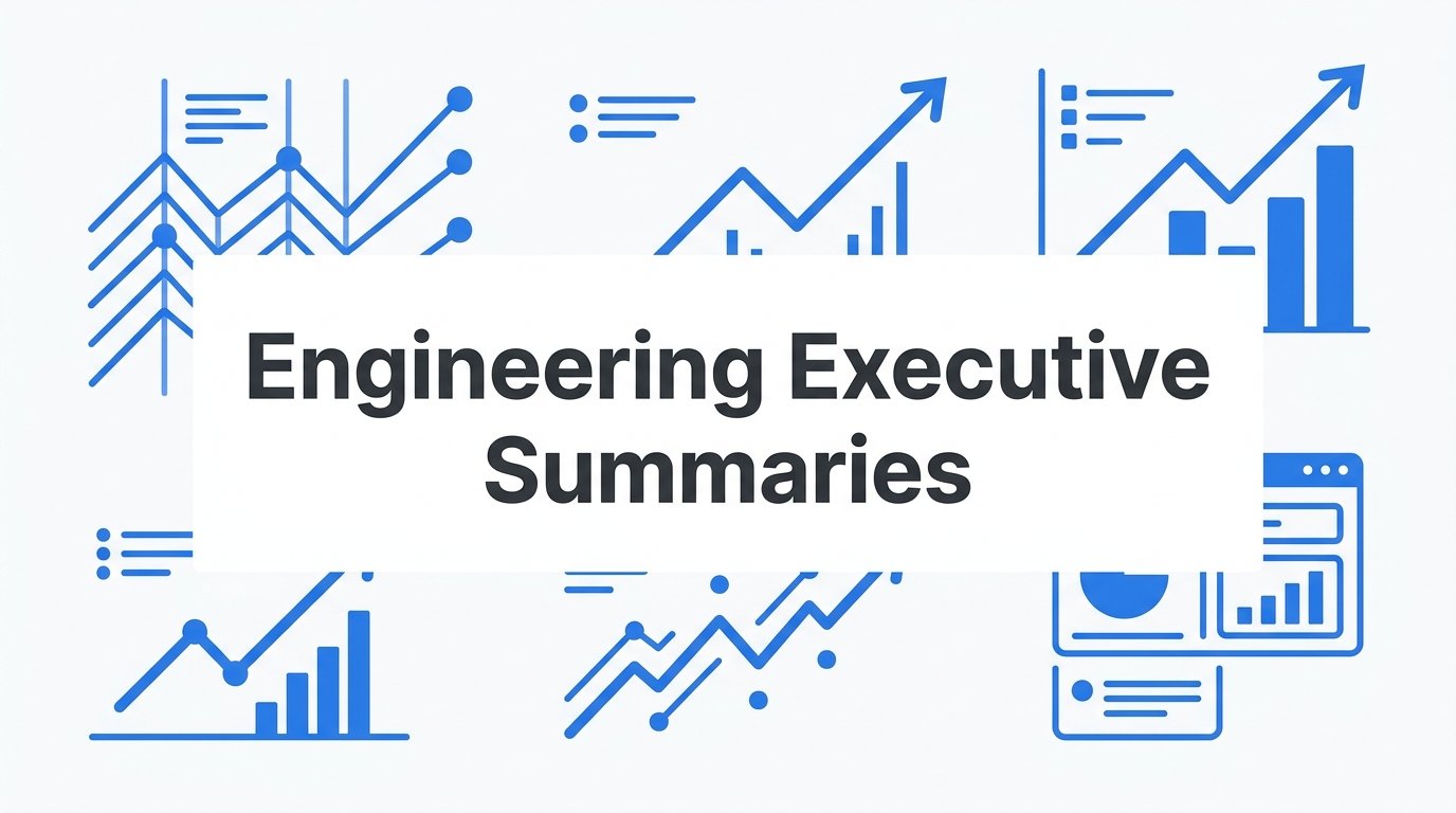 How to Write Engineering Executive Summaries Your Leadership Team Will Actually Read