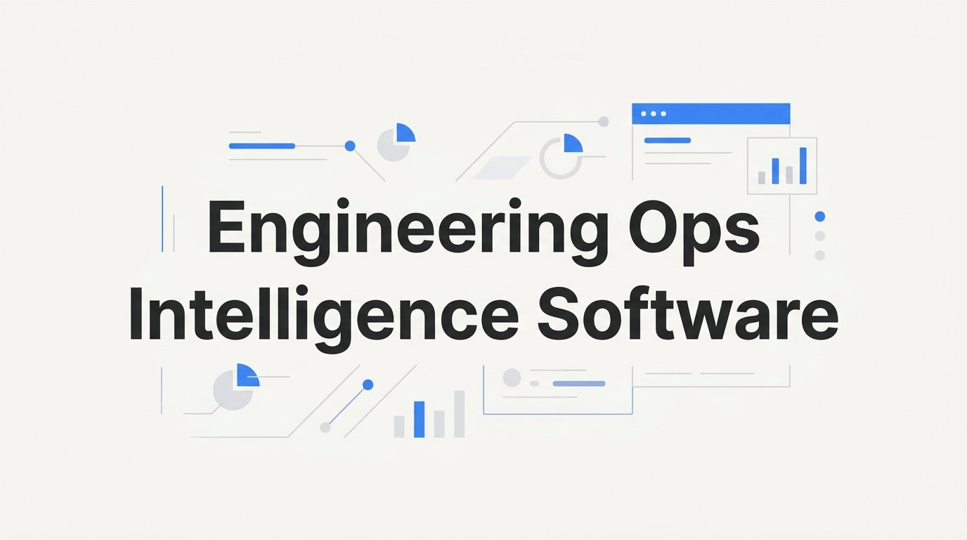 9 Best Engineering Ops Intelligence Software Tools for Startup Engineering Leaders in 2026