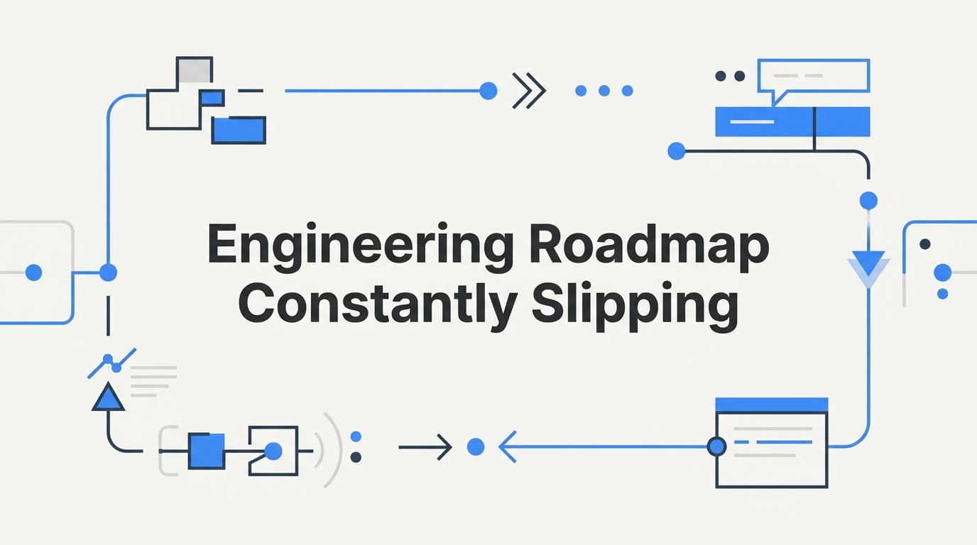 Why Your Engineering Roadmap Is Constantly Slipping (and How to Find the Real Cause)